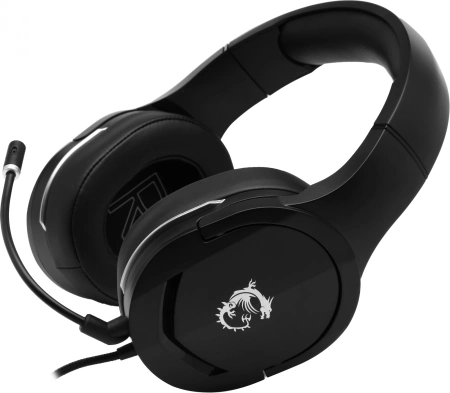 Наушники с микрофоном MSI Immerse GH20 черный 1.5м накладные (S37-2101060-SV1)