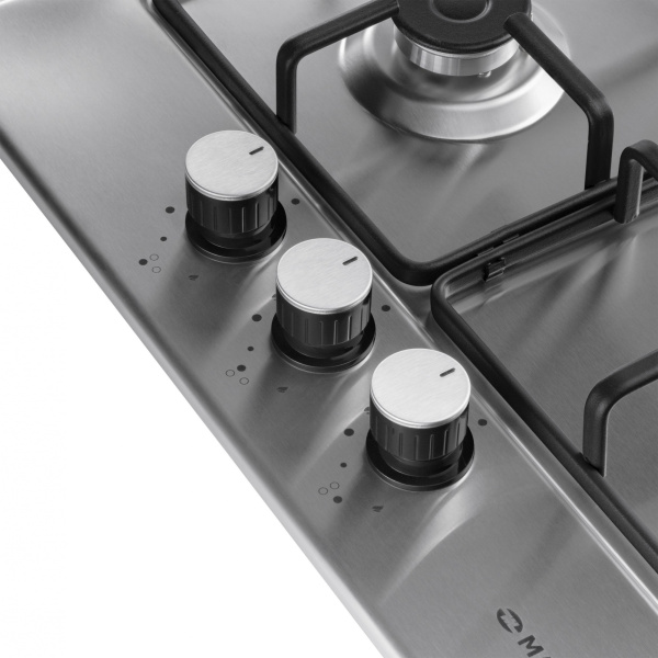 Газовая варочная поверхность Maunfeld EGHS.43.3STS-ES/G нержавеющая сталь