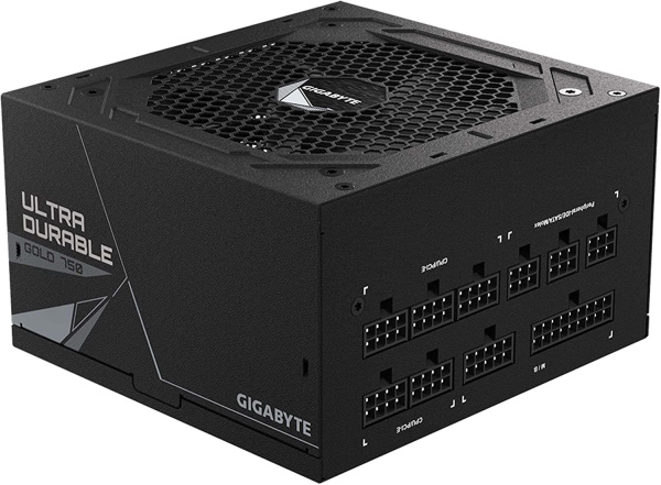 Блок питания Gigabyte ATX 750W GP-UD750GM 80+ gold 24+2x(4+4) pin APFC 120mm fan 8xSATA Cab Manag RTL