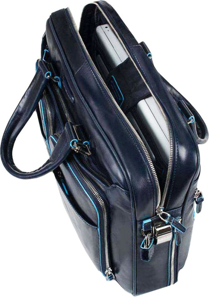 Сумка Piquadro Blue Square CA2849B2/BLU2 синий натур.кожа