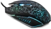 Мышь Оклик 896G черный оптическая (12800dpi) USB для ноутбука (5but)