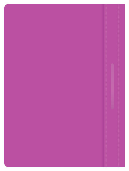 Папка-скоросшиватель Buro -PSE20BU/VIO A4 прозрач.верх.лист пластик фиолетовый 0.11/0.13