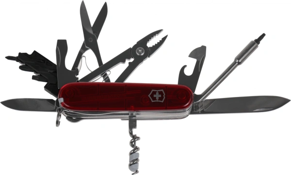 Нож перочинный Victorinox CyberTool M (1.7725.T) 91мм 34функц. красный карт.коробка