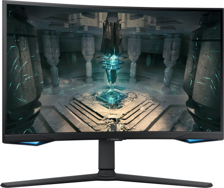 Монитор Samsung 27" Odyssey G6 S27BG650EI черный VA LED 16:9 HDMI M/M полуматовая HAS Piv 350cd 178гр/178гр 2560x1440 240Hz FreeSync Premium Pro DP QHD USB 6.4кг