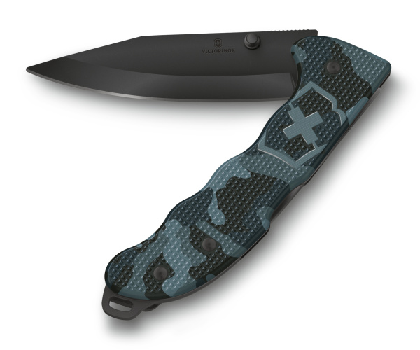 Нож перочинный Victorinox Evoke BSH Alox Navy (0.9425.DS222) 136мм 4функц. синий камуфляж подар.коробка
