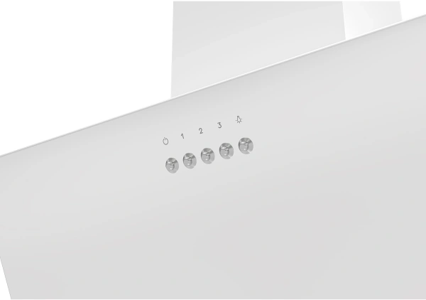 Вытяжка каминная Lex Moza 450 белый управление: кнопочное (1 мотор)