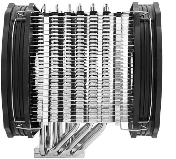 Устройство охлаждения(кулер) Thermalright Macho X2 LE Soc-AM5/AM4/1200/1700/1851 черный 3-pin 15dB Al+Cu 710gr Ret (MACHO-X2-LE)