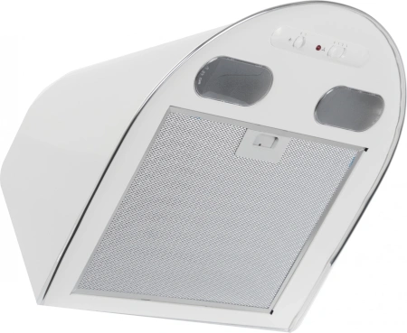 Вытяжка каминная Elikor Эпсилон 50П-430-П3Л белый/серебристый управление: ползунковое (1 мотор)