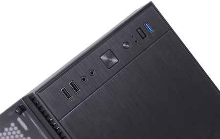 Корпус Accord 3407 черный без БП ATX 8x120mm 2xUSB2.0 1xUSB3.0 audio bott PSU