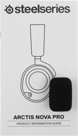 Наушники с микрофоном Steelseries Arctic Nova Pro черный 1.5м накладные (61527)