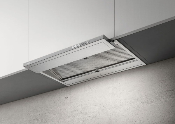 Вытяжка встраиваемая Elica Boxin IX/A/90 нержавеющая сталь управление: кнопочное