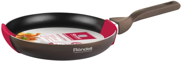 Сковорода Rondell Impressia RDA-1149 круглая 26см покрытие: Xylan Plus ручка несъемная (без крышки) зеленый