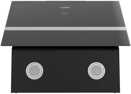 Вытяжка каминная Elikor Rise BK50 черный управление: сенсорное (1 мотор)