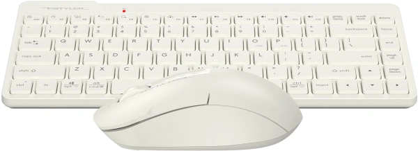 Клавиатура + мышь A4Tech Fstyler FG2200 Air2 клав:бежевый мышь:бежевый USB беспроводная slim (FG2200
