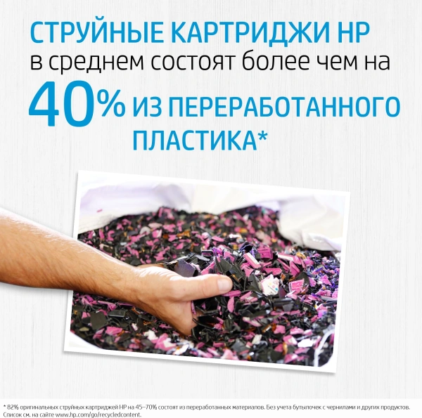 Картридж струйный HP 653 3YM75AE черный (360стр.) (6мл) для HP DeskJet Plus Ink Advantage 6075/6475
