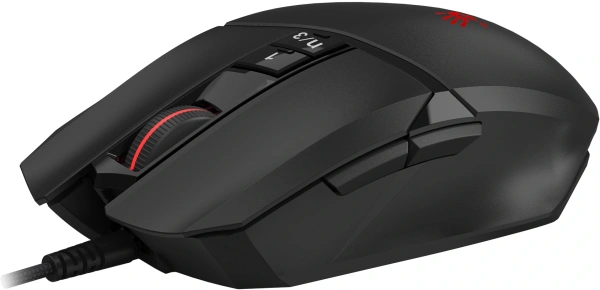 Мышь A4Tech Bloody W65 Max Mini черный оптическая 12000dpi USB 9but (W65 MAX MINI STONE BLACK)