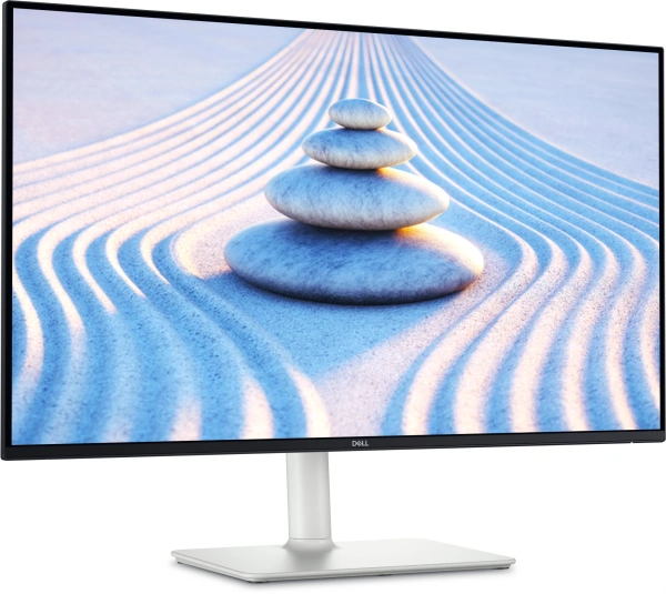 Монитор Dell 27" S2725H черный/белый IPS LED 4ms 16:9 HDMI M/M матовая HAS Piv 300cd 178гр/178гр 1920x1080 100Hz FHD 6.33кг
