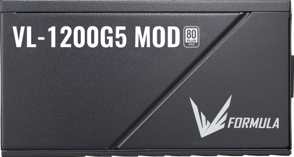 Блок питания Formula ATX 1200W VL-1200G5 MOD Gen.5 80+ gold (20+4pin) APFC 140mm fan lt.blue LED 7xSATA Cab Manag RTL