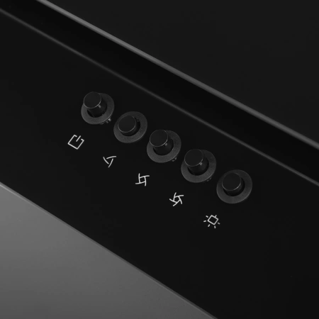 Вытяжка каминная Hyundai HGH 6830 BG черный управление: кнопочное (1 мотор)