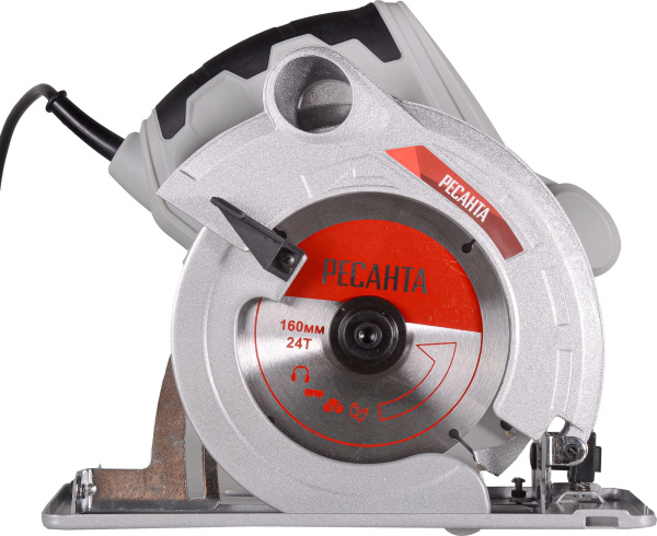 Циркулярная пила (дисковая) Ресанта ДП-165/1300 1300Вт (ручная) D диска.:165мм (75/11/1)