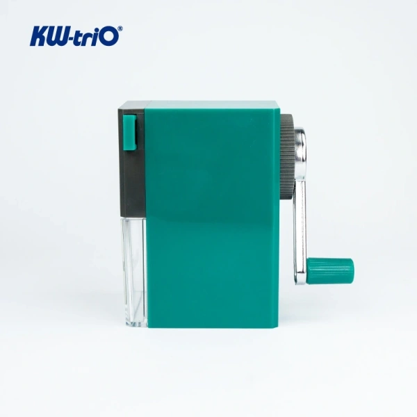 Точилка для карандашей механическая Kw-Trio 305grn 1 отверстие пластик зеленый