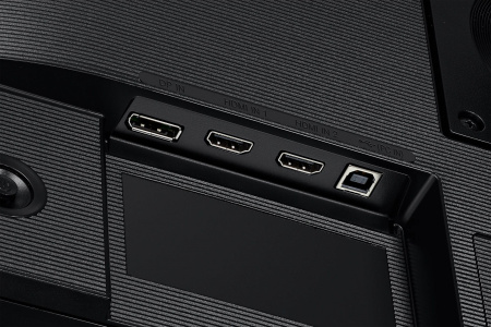 Монитор Samsung 27" LF27T450FQI черный IPS LED 16:9 HDMI полуматовая HAS Piv 250cd 178гр/178гр 1920x1080 75Hz FreeSync DP FHD USB 4.6кг