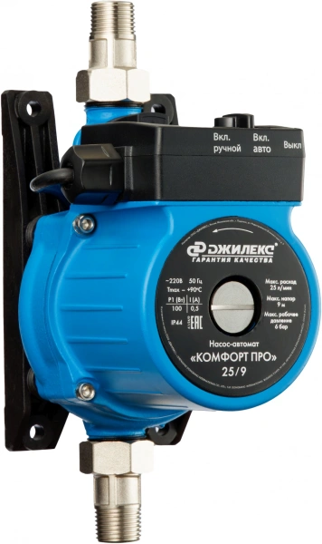 Насосная станция поверхностный Джилекс Комфорт Про 25/9 100Вт 1500л/час (4005)
