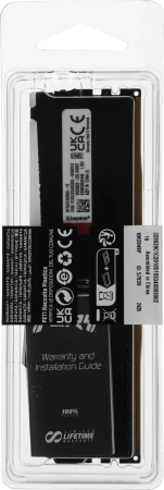 Память DDR5 16Gb 5200MHz Kingston KF552C40BBA-16 Fury Beast Black RGB RTL Gaming PC5-41600 CL40 DIMM 288-pin 1.25В single rank с радиатором Ret