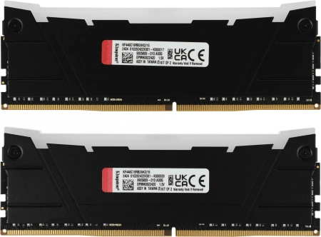 Память DDR4 2x8GB 4600МГц Kingston KF446C19RB2AK2/16 Fury Renegade RGB RTL Gaming PC4-36800 CL19 DIM