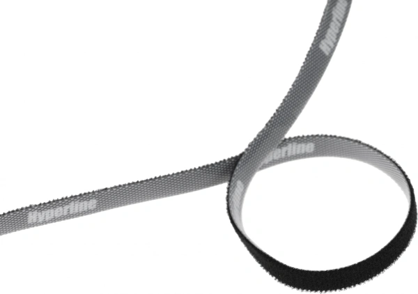 Хомут-липучка Hyperline WASNR-5X9-BK 5000x9мм (упак:1шт) полиамид черный