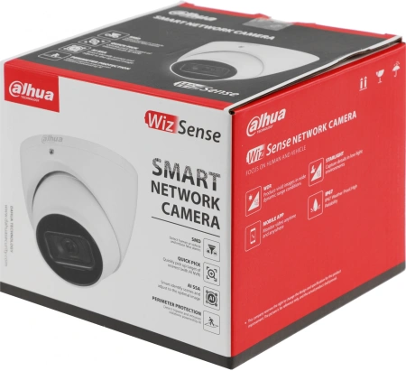 Камера видеонаблюдения IP Dahua DH-IPC-HDW3441EMP-S-0360B-S2 3.6-3.6мм цв. корп.:белый