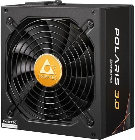 Блок питания Chieftec ATX 850W Polaris PPS-850FC-A3 80+ gold (20+4pin) APFC 135mm fan 12xSATA Cab Manag RTL