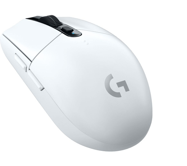 Мышь Logitech G305 Lightspeed белый оптическая 12000dpi беспров. USB 5but (910-005292)