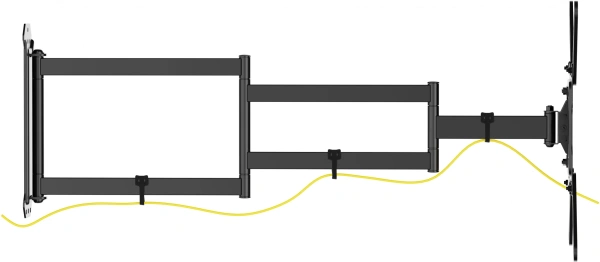 Кронштейн для телевизора Ultramounts UM959 черный 23"-65" макс.35кг настенный поворот и наклон