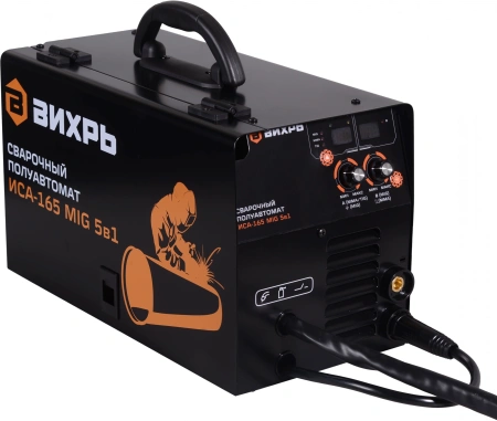 Сварочный полуавтомат Вихрь ИСА-165 MIG инвертор MIG-MAG/FCAW/MMA/Lift TIG 4.4кВт