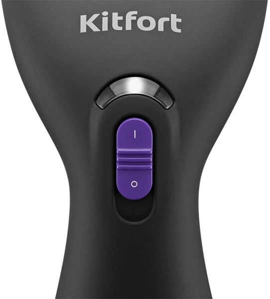 Отпариватель ручной Kitfort КТ-9199 900Вт черный/фиолетовый