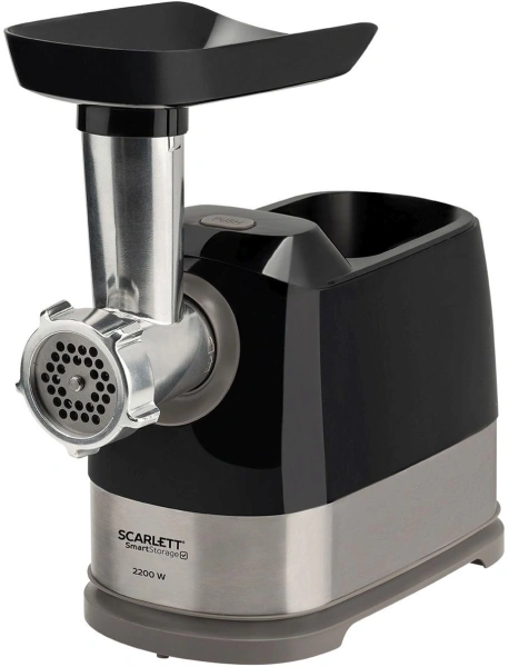 Мясорубка Scarlett SC-MG45S66 2200Вт черный/серебристый