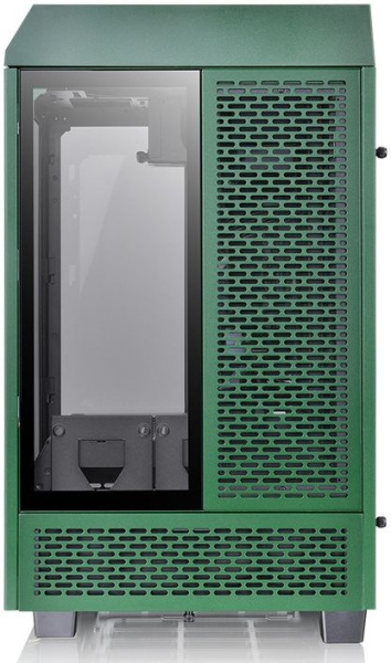 Корпус Thermaltake The Tower 100 Racing Green зеленый без БП miniITX 1x120mm 3x140mm 2xUSB3.0 audio bott PSU