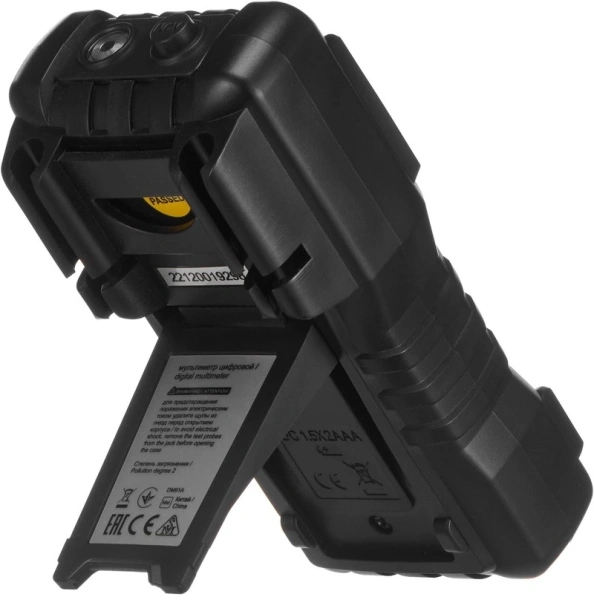 Мультиметр IEK ARMA2L 5 DM2A цифровой черный (A2L5-DM11-02)