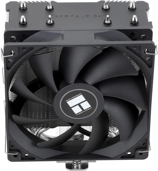Устройство охлаждения(кулер) Thermalright Assassin X 120 Refined SE Soc-AM5/AM4/1200/1700/1851 черный 4-pin 25.6dB Al+Cu 630gr Ret (AX120-R-SE)