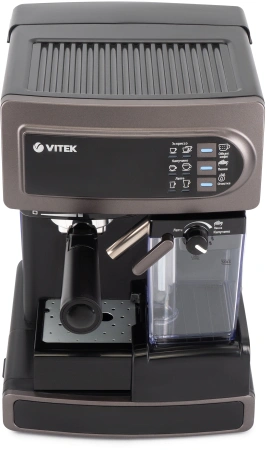 Кофеварка рожковая Vitek VT-1517 SR 1238Вт серый