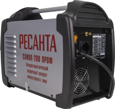 Сварочный аппарат Ресанта САИПА-200ПРОФ инвертор MMA DC/TIG DC 8.1кВт