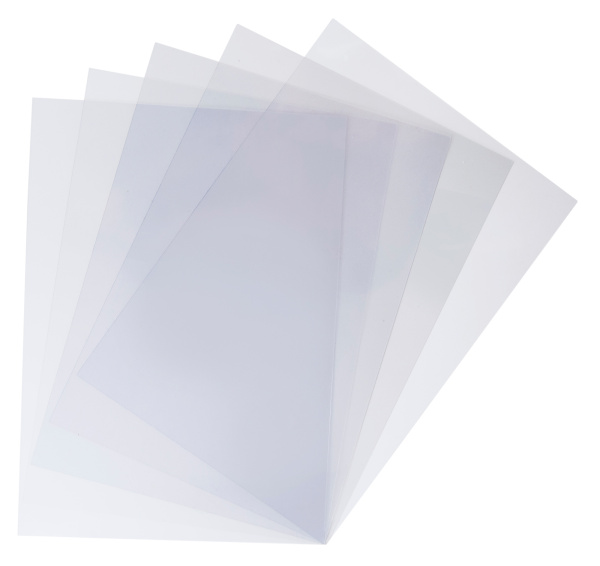 Обложки для переплёта Silwerhof A4 150мкм прозрачный (100шт) (1373591)