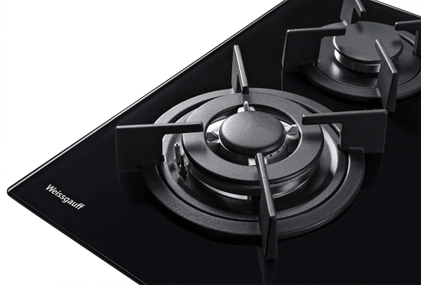 Газовая варочная поверхность Weissgauff HGG 640 BGV черный