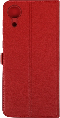 Чехол (флип-кейс) BoraSCO для Samsung Galaxy A03 Core красный (40948)
