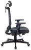 Кресло руководителя Бюрократ Expert черный TW-01 38-418 сетка/ткань с подголов. крестов. пластик
