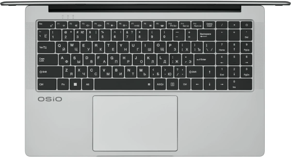 Ноутбук Osio FocusLine F160a-013 Ryzen 7 5700U 32Gb SSD1Tb AMD Radeon 16.1" IPS FHD (1920x1080) Windows 11 Home 64 grey WiFi BT Cam 6000mAh