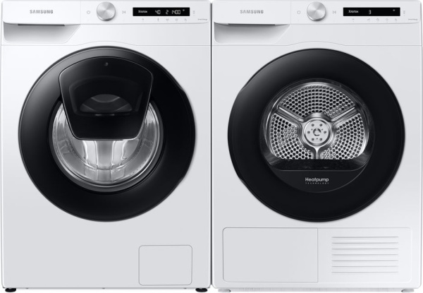 Сушильная машина Samsung DV90T5240AW/LP кл.энер.:A+++ макс.загр.:9кг белый