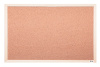 Доска пробковая Cactus CS-CWBD-30x45 пробковая коричневый 30x45см деревянная рама пробка