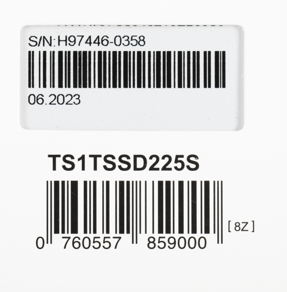 Накопитель SSD Transcend SATA-III 1TB TS1TSSD225S 225S 2.5" 0.3 DWPD